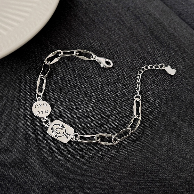 Cartoon Portrait Bracelet Accessories Hip Hop Trend Personality Simple Fashionable