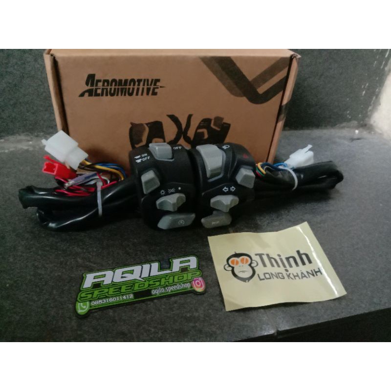 Saklar Lampu Biru LED Vietnam PnP Vario 125/150 New