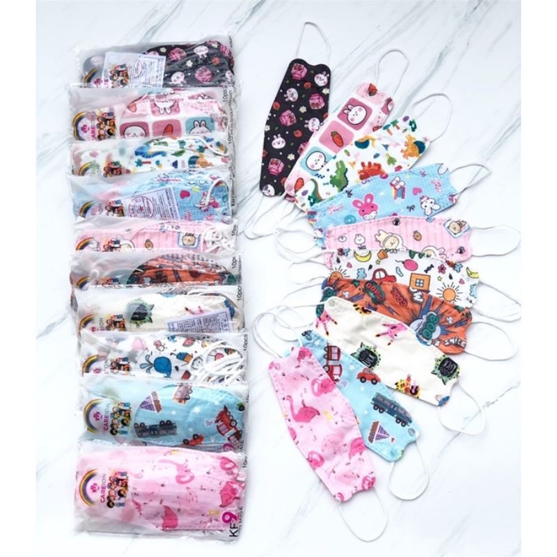 MASKER KF 94 ANAK MOTIF KARAKTER 4ply klids