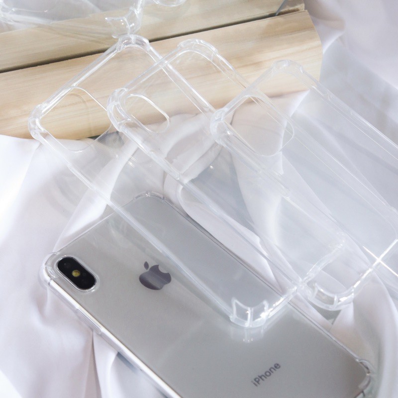 Anti Crack Soft Case Transparant - anti pecah ALL IPHONE READY STOCK