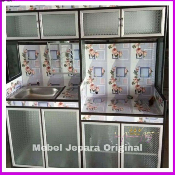 Kitchen set Wastafel  / Lemari Dapur Bahan Almunium
