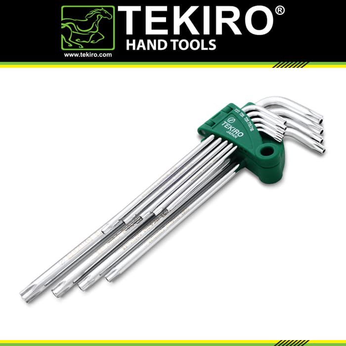 TEKIRO Kunci L Bintang Panjang / Tamper Torx Key Long