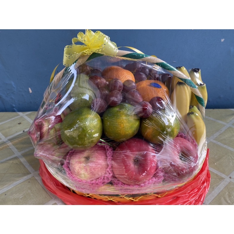 

parsel buah fresh paket buah lengkap+kartu ucapan