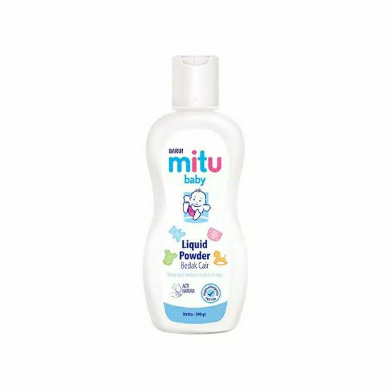 Mitu baby liquid powder bedak cair 100ml