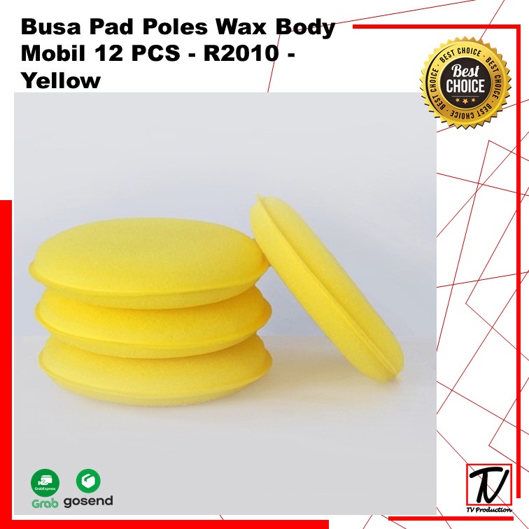 Busa Pad Poles Wax Body Mobil Motor /busa waxing / applicator pad 10cm