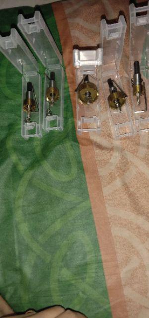 Mata Bor Carbide Tip Wood Metal Hole Cut 5 Pcs - Epc-pit-20p - Golden