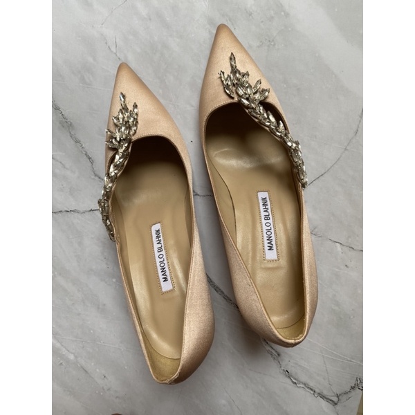 sepatu heels mirror manolo blahnik preloved