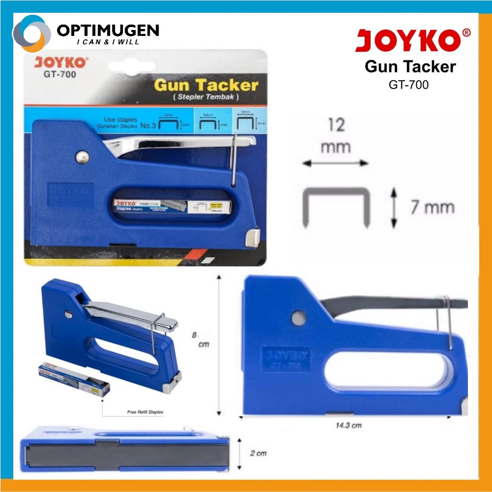 

STEPLER TEMBAK JOYKO GT 700 GUN TACKER