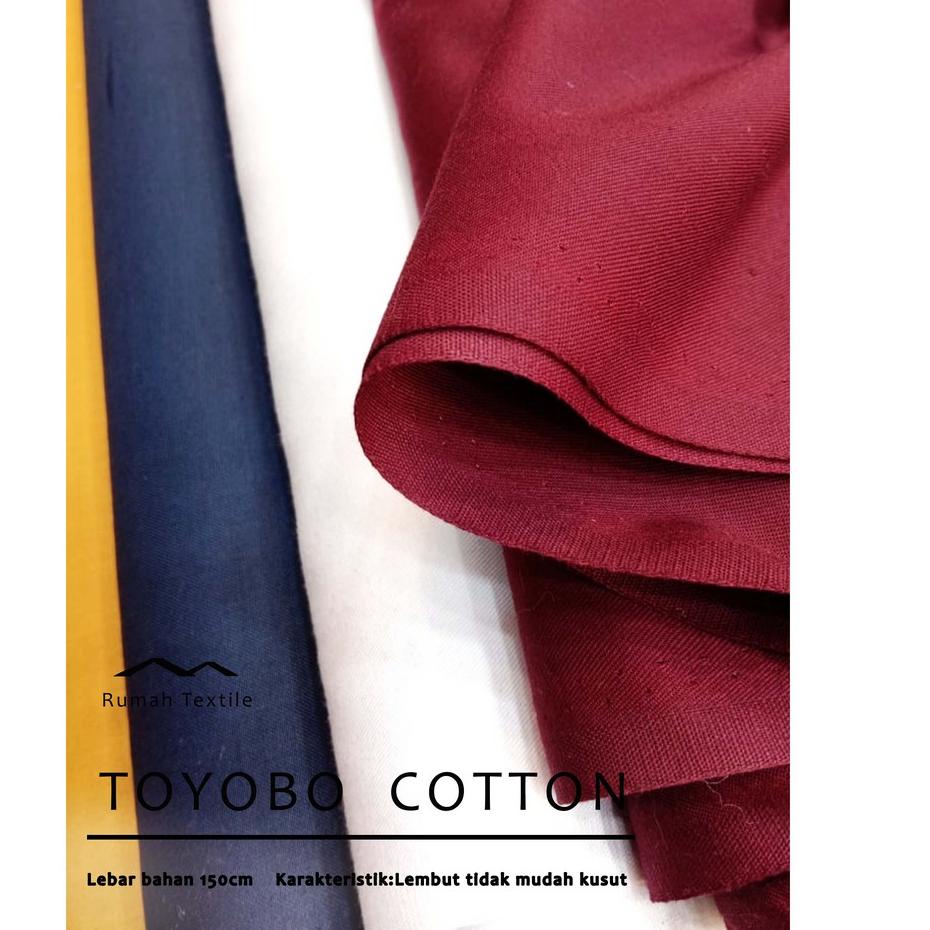 ☪ Katun Toyobo Royal Mix/Toyobo/Kain Katun polos / Kain Toyobo
