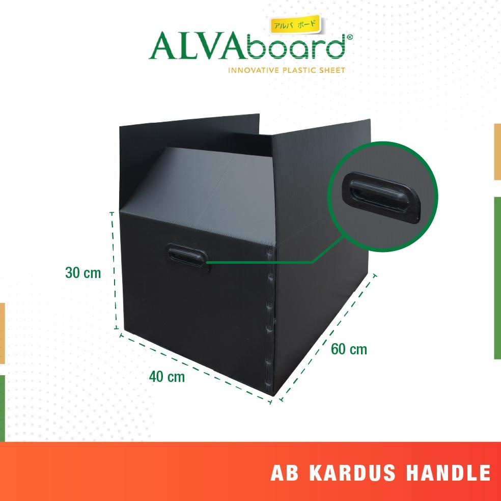 

Alvaboard Kardus Handle Kotak Pengiriman Box Pindahan Ukuran 600X400X300 Mm