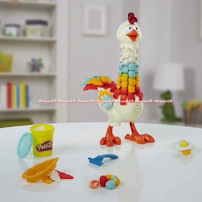 Play-Doh Animal Crew Mainan Lilin Playdoh Ayam Bertelur Menetas