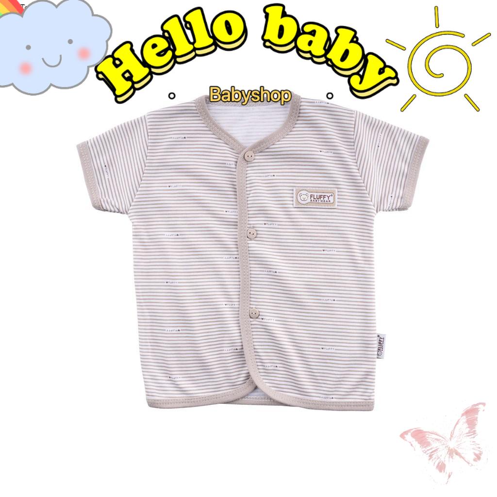 FLUFFY Baju Pendek (Isi 3Pcs) KKI Newborn
