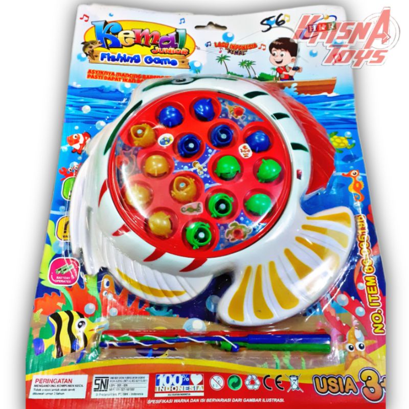 MAINAN ANAK PANCINGAN MAGNET PUTAR/FISHING GAME