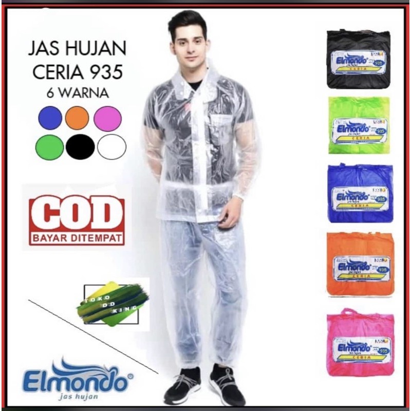 Jas hujan stelan ceria kode 935 elmondo