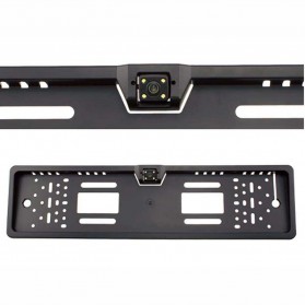 Mall VODOOL Frame Plat Nomor Polisi Kamera Belakang Mobil License Plate Frame - JX9488 - Black