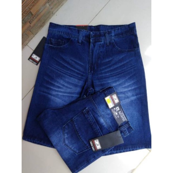 celana pendek jeans pria polos wisker || celana jeans denim pria