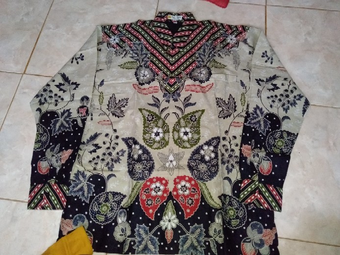Kemeja Batik Satya Kencono Full Furing Katun Halus Ori Solo
