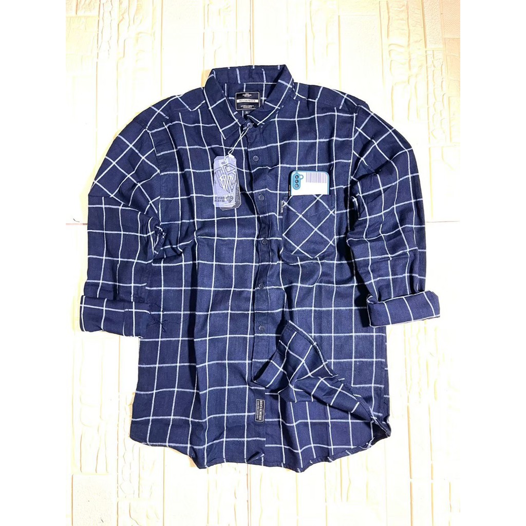 TERMURAH   BRILL EIGHTY EIGHT FLANEL |KEMEJA FLANEL  BRILL EIGHTY EIGHT PREMIUM #14