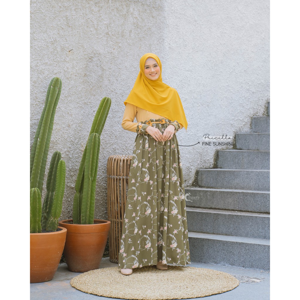 EmmaQueen - Dress Muslim Pricilla-Fine Sunshine