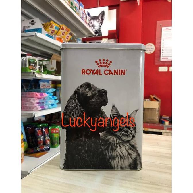 PERAWATAN HEWAN ROYAL CANIN FOOD CONTAINER KALENG-TEMPAT PENYIMPANAN MAKANAN ANJING PERLENGKAPAN