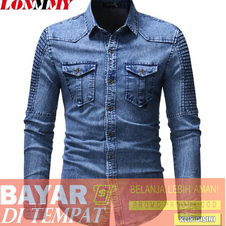 Animos Pakaian Pria  >  Jeans  >  Kemeja Jeans Zedd Nt Murah