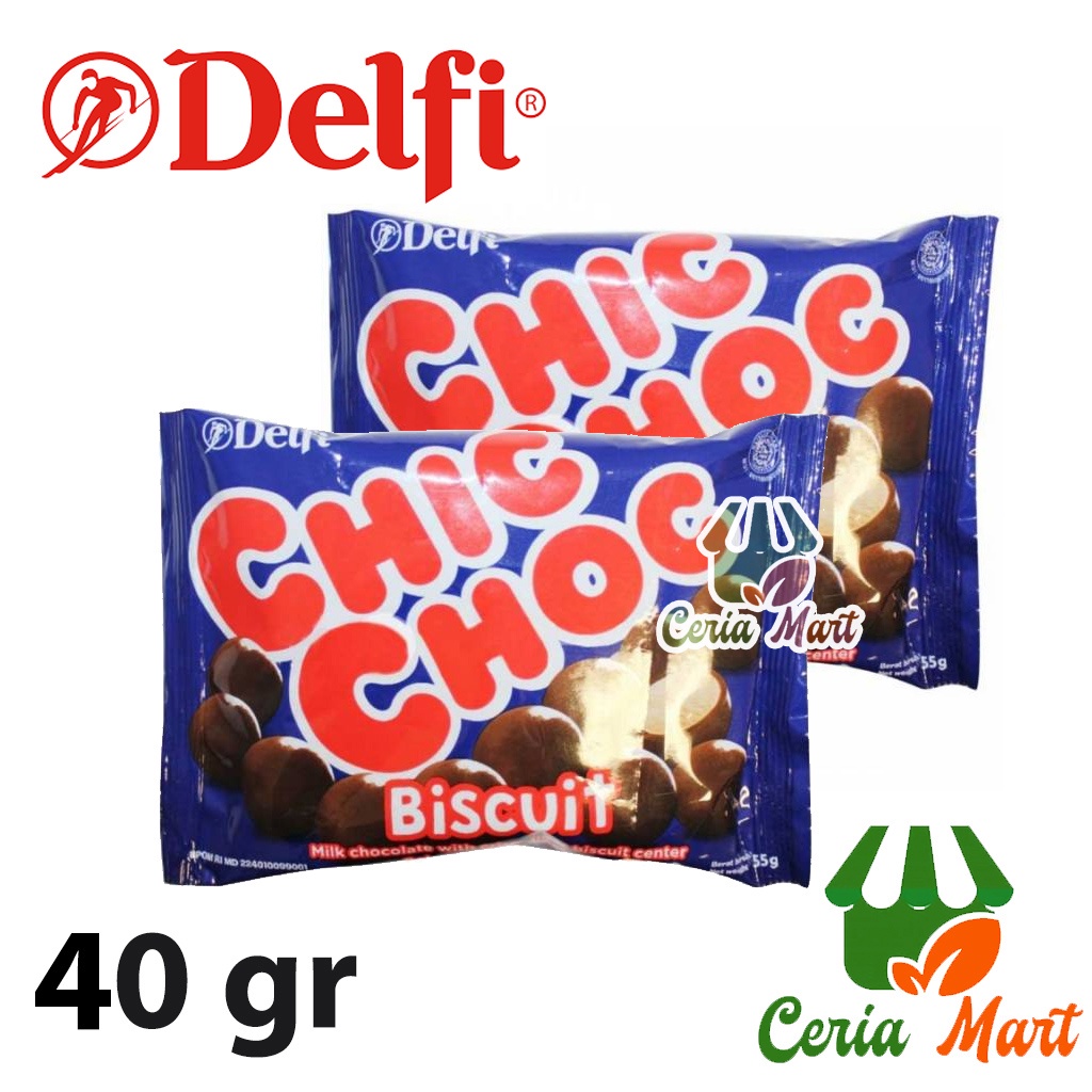 

Coklat Delfi Chic Choc Choco Balls 40 gr Snack Bola Biskuit Cokelat