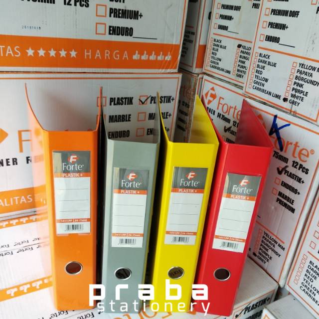 

Ordner Folio 75 MM Varian Warna Satuan By Forte