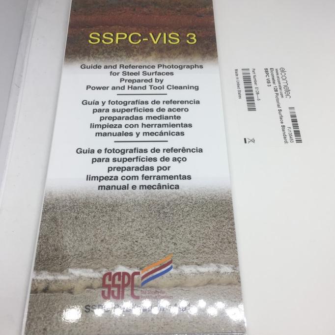 

ELCOMETER 128 SSPC VIS-3 VISUAL STANDARD E128-5