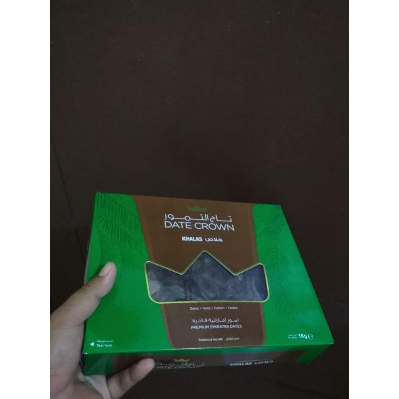 

kurma khalas datecrown premium 1kg