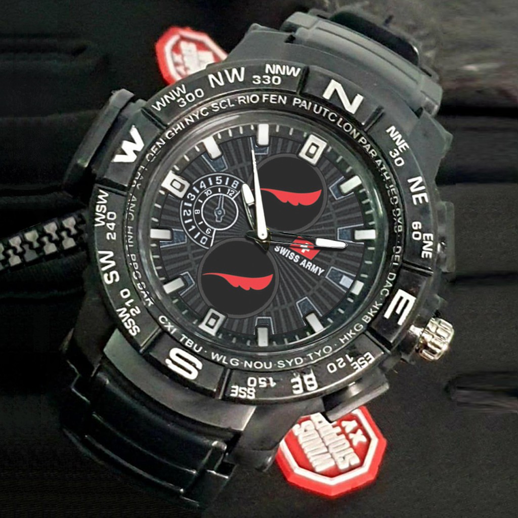 (EXCLUSIVE) Jam Tangan NOAH motif 3 Sport Bagus