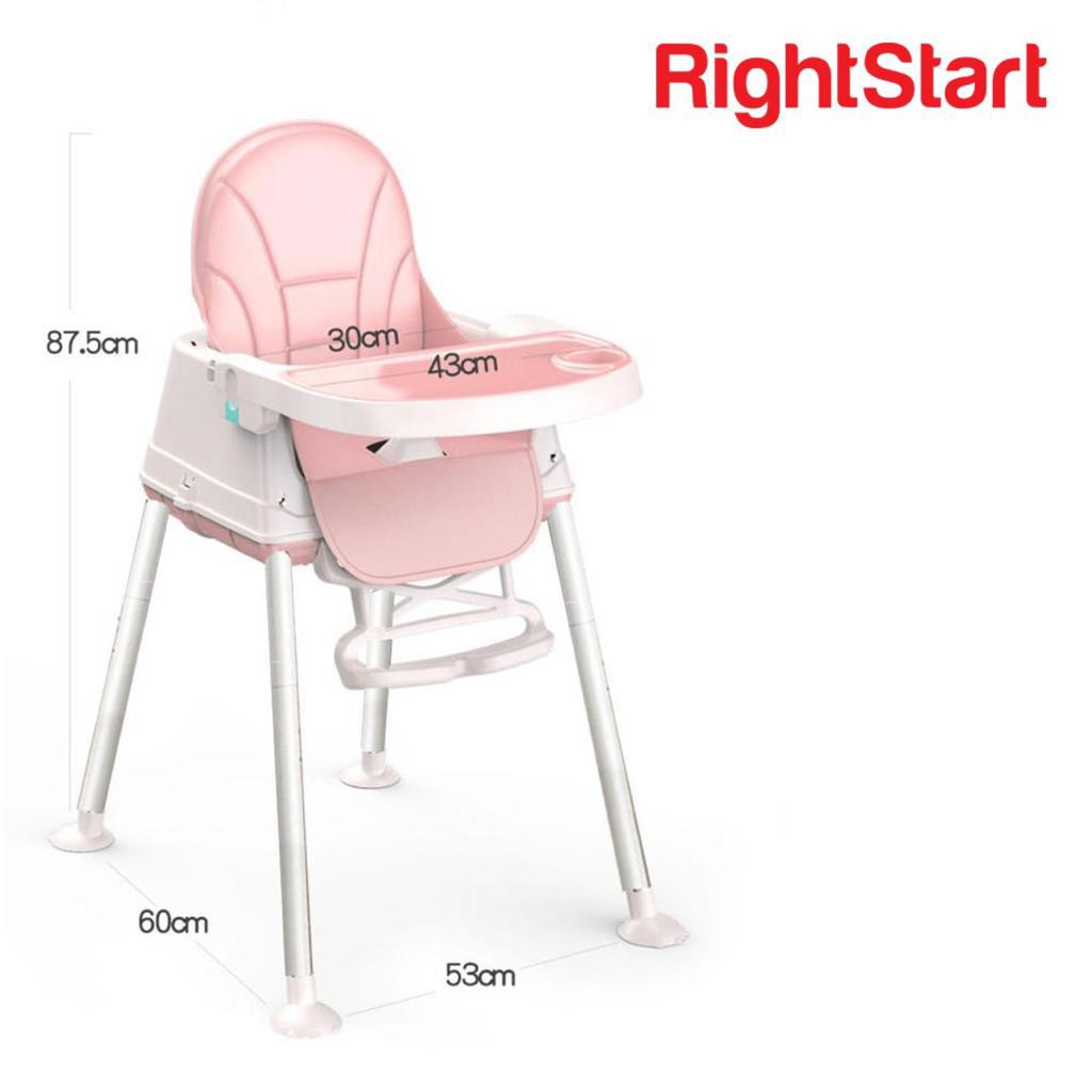 Right Start Lets Go Handle 4 in 1 High Chair 2379 Kursi Makan Bayi Baby Chair Multifunction Roadster