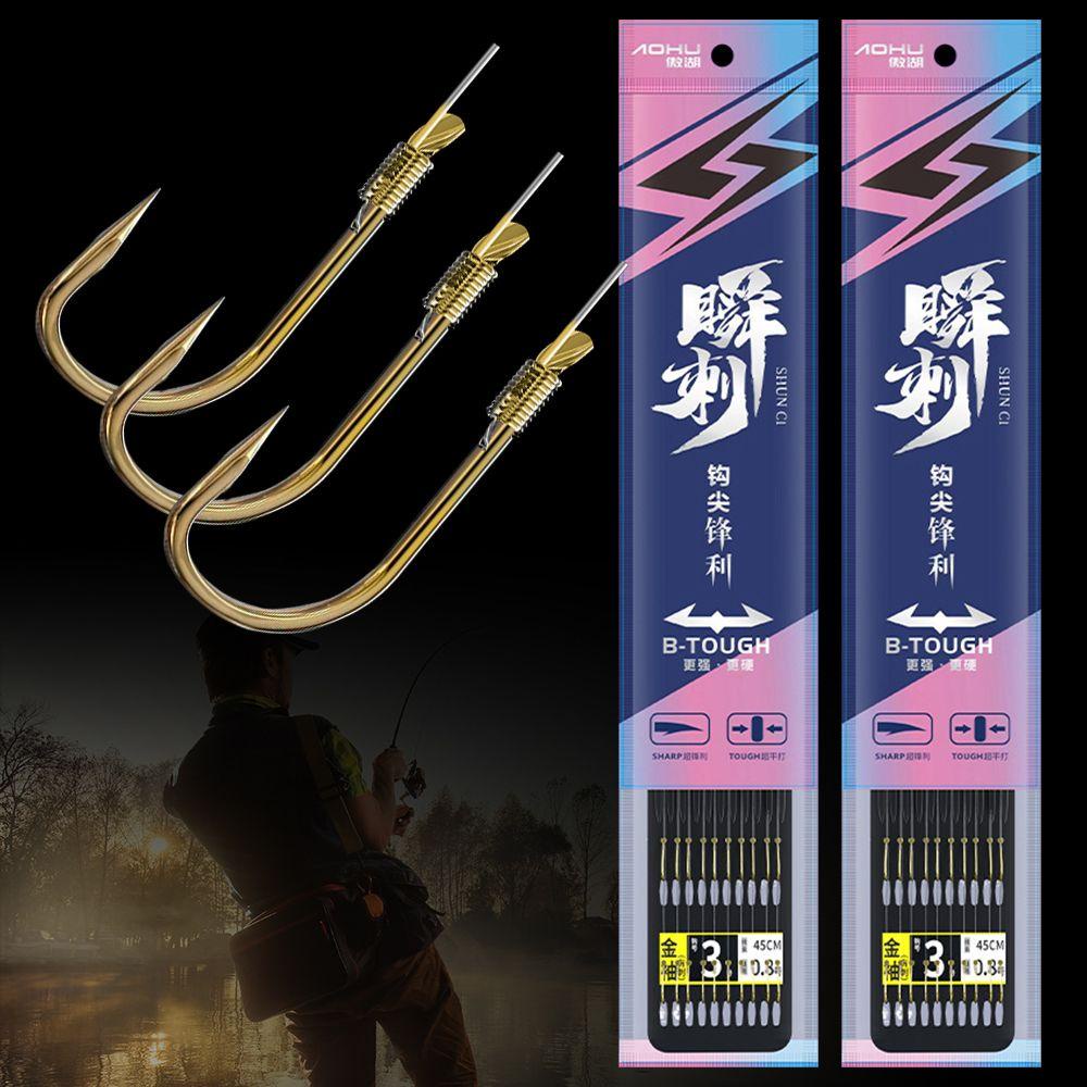 Top Double Hooks Alat Pancing Aksesoris Olahraga Fishing Tackle