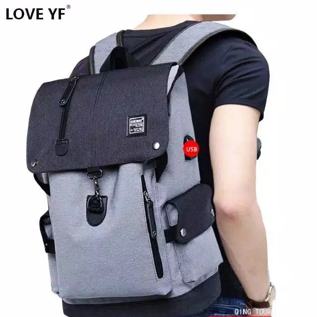 tas ransel pria terbaru 2020/RANSEL BOMBER/Ransel Punggung Backpack Cowok Keren /COD BAYAR DITEMPAT