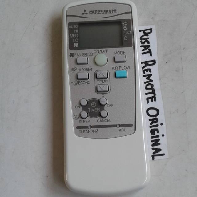 REMOTE REMOT AC MITSUBISHI RKX502A001B ORIGINAL ASLI