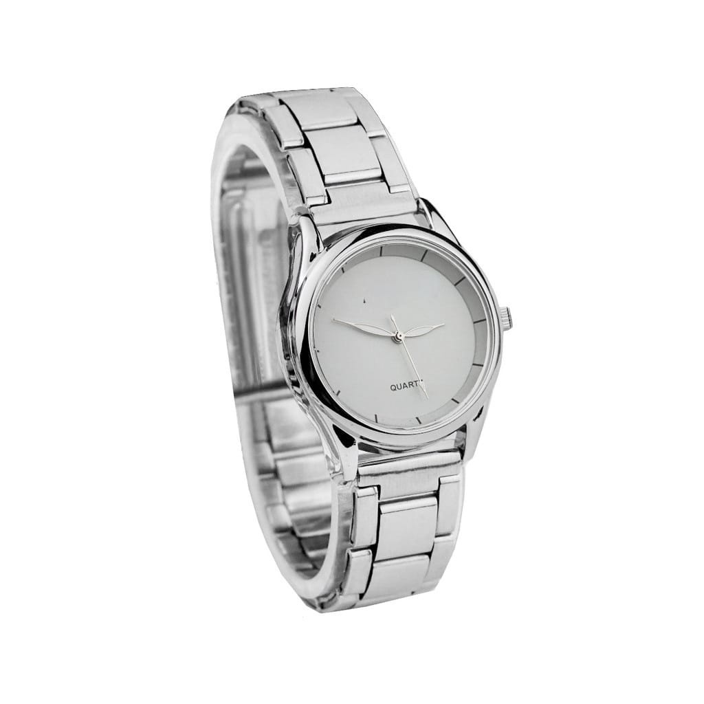 [KSW-✅COD] JAM TANGAN COUPLE PASANGAN PRIA/WANITA ALBA STAINLISS STEEL ANALOG/QUARTZ A-15