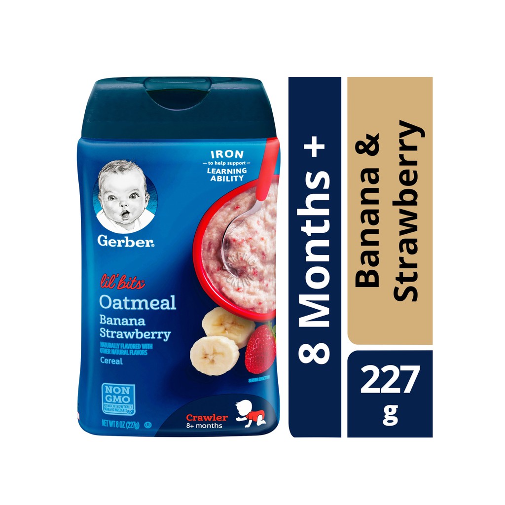 gerber flavored rice cereal