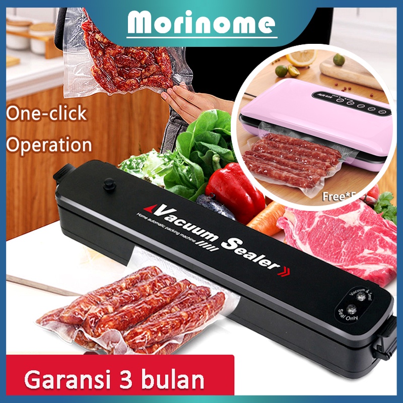 Jual Vacum Sealer vakum makanan Plastik Makanan Portable Ada Timer FREE