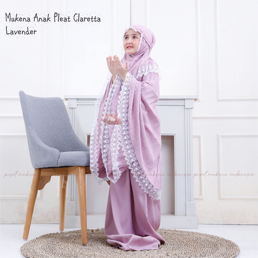 Mukena Anak Silk Armani Premium Mukena Anak Tanggung (4-10Tahun) Mukena Silk Arsi Series Rubykidz Pr