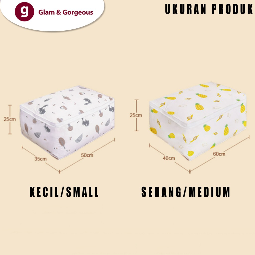 Tempat Penyimpanan Serbaguna Pakaian Selimut Storage Bag - TP011