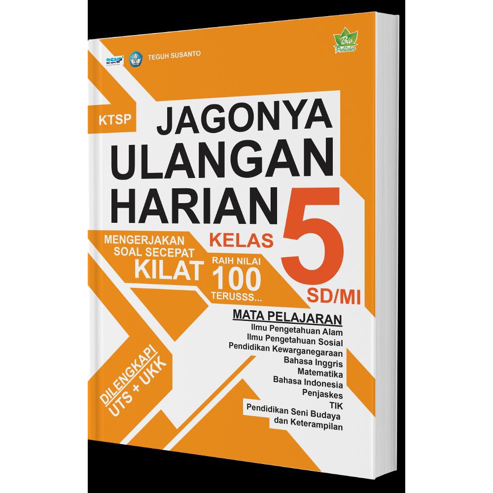 Jagonya Ulangan Harian Kelas 5 Sd Mi Shopee Indonesia