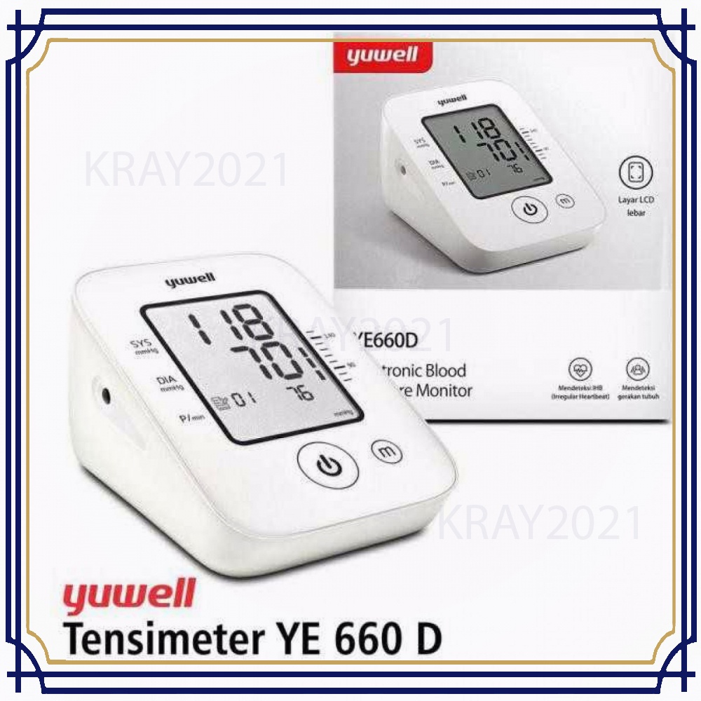 Pengukur Tekanan Darah Tensi Blood Pressure Monitor - HL781