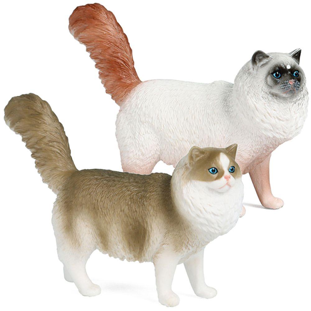 R-flower Mainan Edukasi Boneka Ragdoll Seperti Asli Untuk Anak Perempuan / Laki-Laki