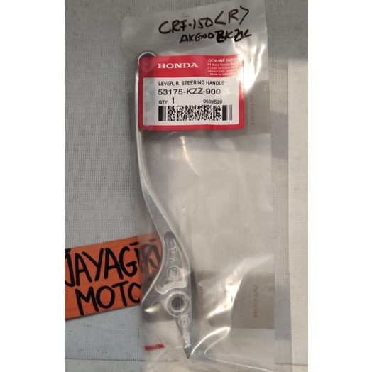 Handle Rem Kanan CRF 150 KZZ Honda 53175-KZZ-900 Steering Handel Hendel Tuas Variasi Modifikasi Brak