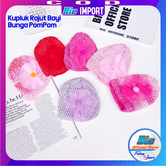 Kupluk Anak Rajut Karakter Impor Best Seller