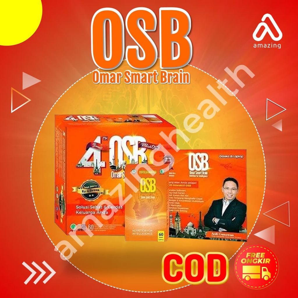 [BUY 1 GET 1 FREE] BELI OSB GRATIS 1 BOTOL MADU VITAMIN ANAK TELAT BICARA MADU OSB for KIDS isi 2 Bo