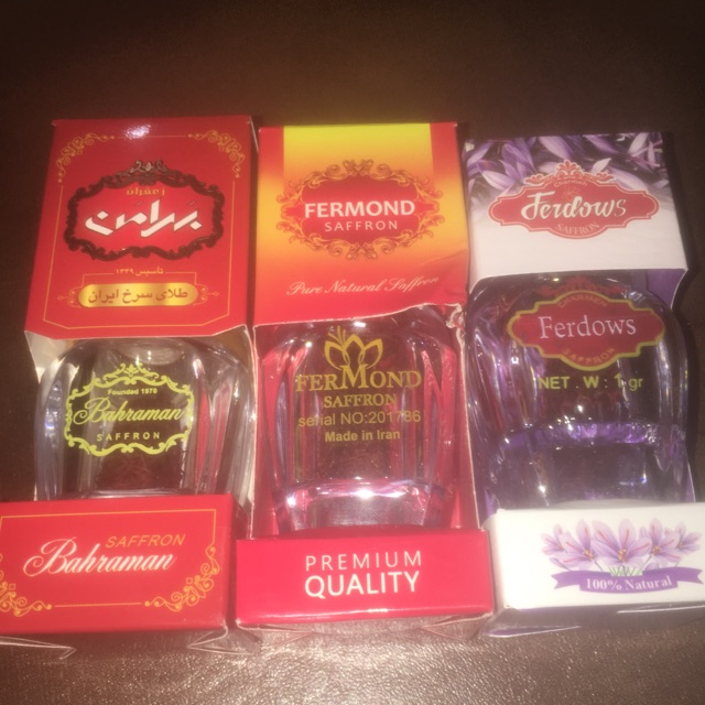 

Bunga Saffron Ori Iran 1g HANDCARRY