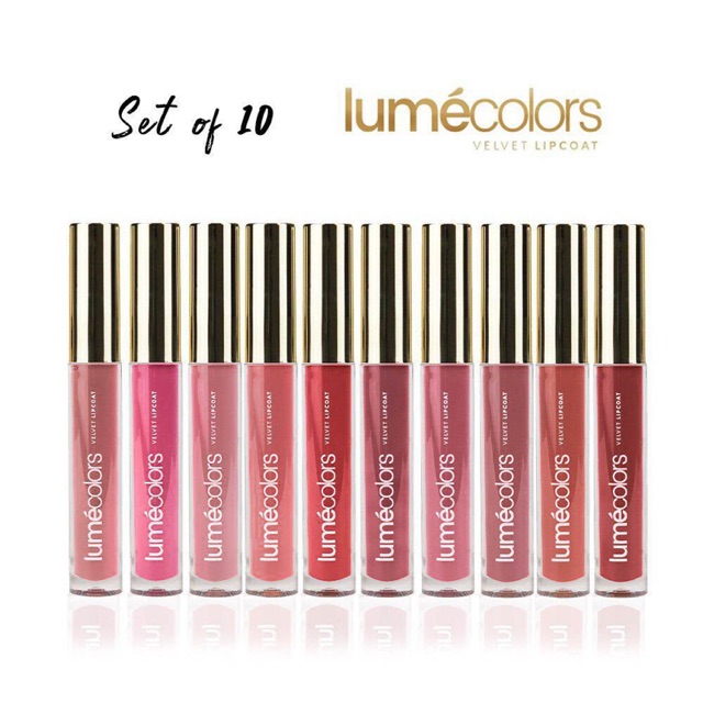 Lipstik lumecolors velvet lipcoat