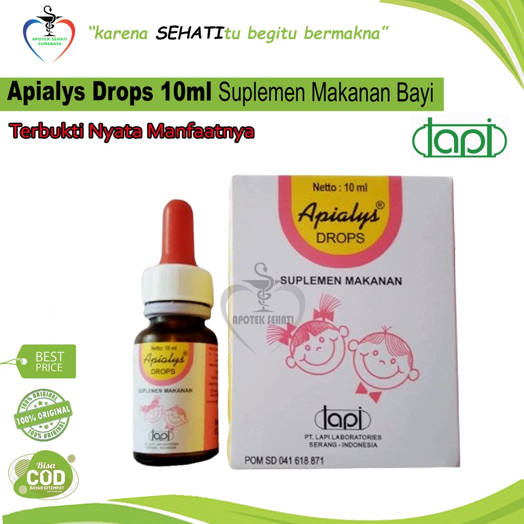 Promo Apialys Drops / Apialis Drop / Multi Vitamin Tetes / vitamin bayi