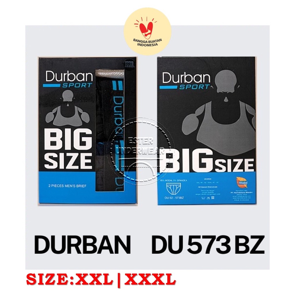 Celana Dalam BIG SIZE DURBAN SPORT 573BZ ISI 2