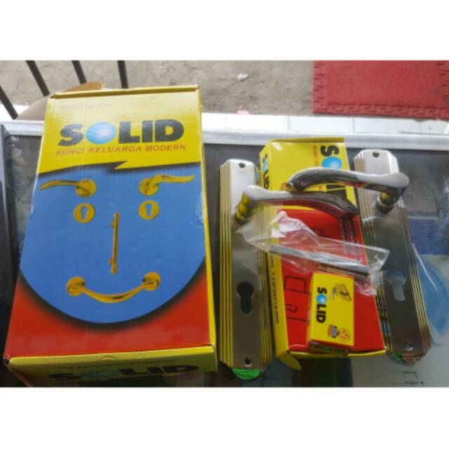 1 set kunci pintu solid